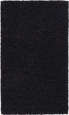 Produktbild von Badematte - Schwarz - Baumwolle - 70 x 120 cm