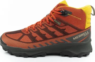 Produktbild von Merrell Speed Eco Mid WP Waterproof - Herren Wanderschuhe Trekking Stiefel Orange J037545 , EU 42 UK 8