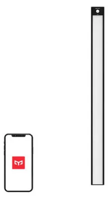 Produktbild von Yeelight Schrankleuchte, 60 Cm (Schwarz), 4000 K, Bewegungssensor, Schrankleuchte