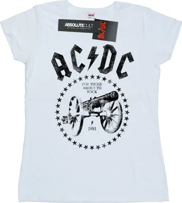 Zdjęcie produktu dla Koszulka damska AC/DC – „We Salute You” BI4335 (L) (biała)
