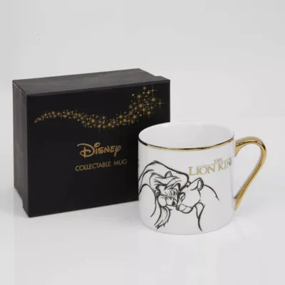 Produktbild von König der Löwen Disney Tasse mit Goldgriff