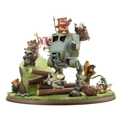 Immagine prodotto di Statua Kotobukiya Star Wars ARTFX PVC Battaglia di Endor I piccoli ribelli 19 cm