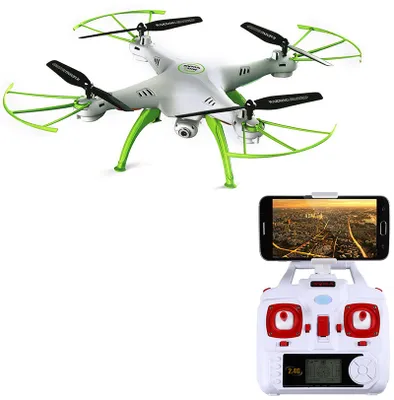 Image de Syma Drone RC X5HW 2.4GHz Wi-Fi caméra blanc