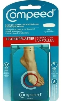 Productafbeelding van Compeed 1983329, 2 x 6 cm, Ovaal, Beige, 6 stuks