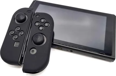 Produktbild von Hüllen & Skins für Nintendo Switch 1 – Performance-Gaming-Hülle – Soft Grip-Abdeckungen – Rutschfestes Joy-Con-Controller-Zubehör – Schwarz
