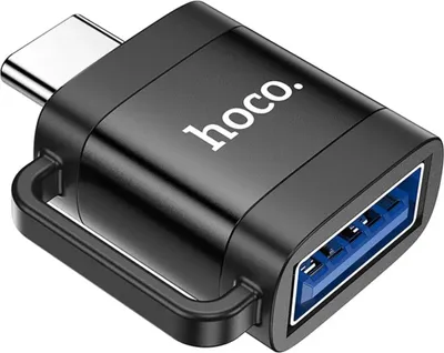 Immagine prodotto di Adattatore HOCO OTG da tipo C (maschio) a USB A (femmina) 3A UA31C nero