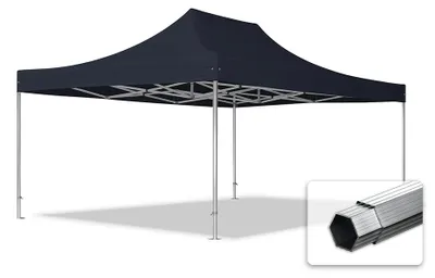 Image de TOOLPORT 4x6 m Tonnelle pliante Alu, PES 800, noir