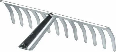 Produktbild von harke 29 cm 12 Zähne Stahl silber