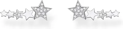 Produktbild von Ear Climber Sterne von Thomas Sabo aus Sterlingsilber mit Zirkonia