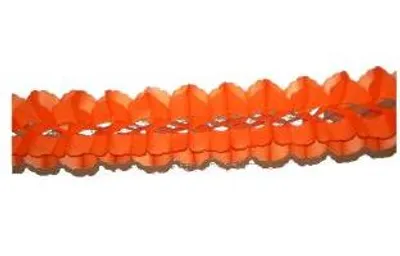 Produktbild von Girlande Orange 4m lang, hochwertige Qualität