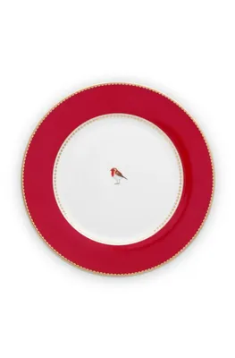 Produktbild von PIP STUDIO Love Birds Speiseteller rot 26,5cm