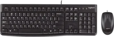 Image de Logitech Desktop MK120 - Tastatur-und-Maus-Set - USB - Schweiz