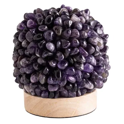 Produktbild von Kugelkristallleuchte - Amethyst