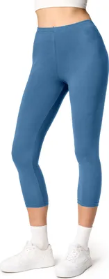 Produktbild von Ladeheid Damen 3/4 Leggings aus Baumwolle LA40-132 (Jeans, XS)
