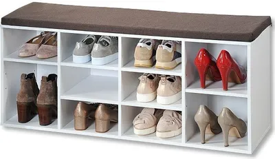 Immagine prodotto di Scarpiera con panca 103,5 x 29,5 x 48 cm