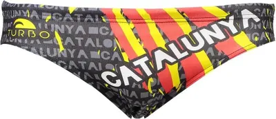Produktbild von Turbo Catalonia Badeslip Schwarz L Herren Schwarz L