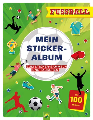 Produktbild von Mein Stickeralbum Fußball mit 100 Stickern