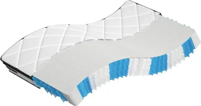 Produktbild von HOMMIE Möbel Matratze Taschenfederkern Medium Plus 90x200 cm Design 2024