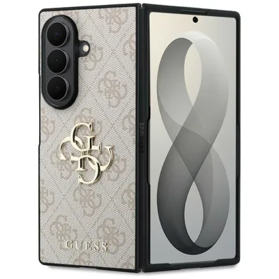Immagine prodotto di Custodia protettiva Guess Hardcase 4G con grande logo metallico, per Galaxy Z Fold8 Ultra, colore rosa
