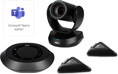 Produktbild von AVer VC520 Pro Microsoft Teams Edition Konferenzsystem, 1080p, Sony True WDR, 18 x Zoom