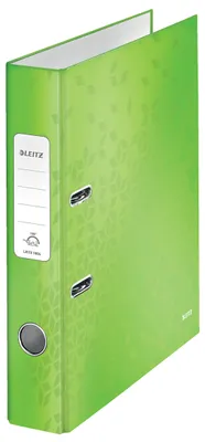 Produktbild von Leitz Ordner WOW 10060054 DIN A4 50mm Pappe grün