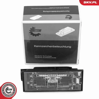 Obrázek produktu pro ESEN SKV 72SKV035 Osvětlení registrační značky, pravé i levé, vhodné pro dodávku MERCEDES-BENZ CITAN (415)