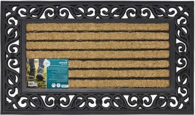 Produktbild von Famanu Türmatte aus Kokosfaser 45 x 75 cm - Braun