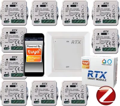 Zdjęcie produktu dla 10x Sterownik Rolet TUYA Zigbee Pilot RFR1M GRATIS