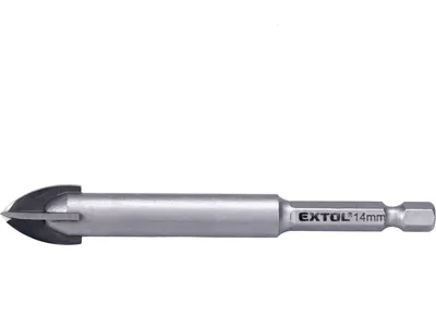 Obrázok produktu pre Vrták na sklo a keramiku Extol Premium (8801894) karbid, O 14 mm