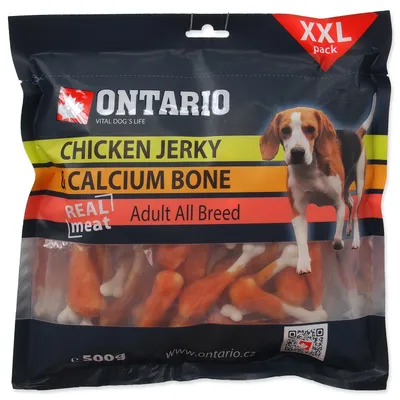 Zdjęcie produktu dla Przysmaki z kurczaka Ontario Calcium Bone 500g