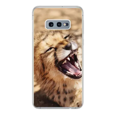 Produktbild von MuchoWow® Handyhülle Schutzhülle Hülle für Samsung Galaxy S10e Gepard - Tier - Nahaufnahme Silikon Softcase Handy Hülle - Handy