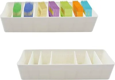 Immagine prodotto di Porta bustine per il tè - 16 scomparti - Set in plastica