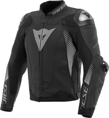 Produktbild von Dainese Super Speed 4 Motorrad Lederjacke, schwarz/grau, 58