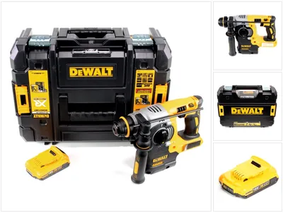 Produktbild von DeWalt DCH 273 NT Akku Kombihammer 18V 2,1J SDS-Plus Brushless + 1x Akku 2,0Ah + TSTAK - ohne Ladegerät