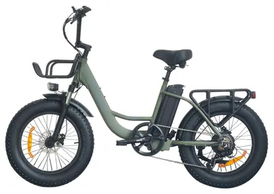 Produktbild von UNIVERCYCLE B5 Elektrofahrrad - Motor 250W Akku 48V13Ah 20" Reifen Hydraulische Scheibenbremse - Grün