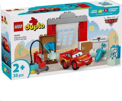 Zdjęcie produktu dla LEGO® DUPLO® ǀ Disney 10456 McQueen i wizyta w garażu doktora Hudsona