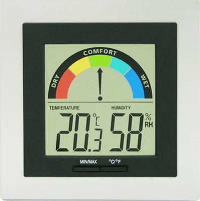 Immagine prodotto di TECHNOLINE WS 9430 Igrotermometro argento-nero
