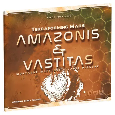 Imagen del producto de Terraforming Mars: Amazonis & Vastitas (Edición italiana) – Juego de mesa – Ghenos Games – 2-5 jugadores – 14+