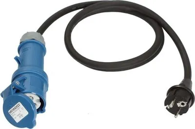 Produktbild von Adapterleitung, CEE-Stecker 16 A, 3-polig/ 230 V 1,5 m, H07RN-F 3G2,5