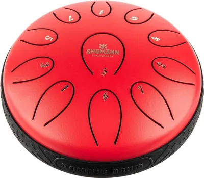 Immagine prodotto di Shamann Tongue Drum da 6" a 11 note in Re maggiore, rosso scuro