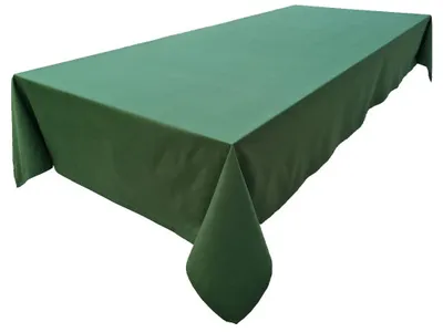 Tischdecke 40x40 cm aus 100% Baumwolle, Olivgrün