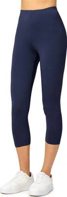 Image de Merry Style Leggings 3/4 pour femmes en viscose MS10-144 (bleu foncé, XL)