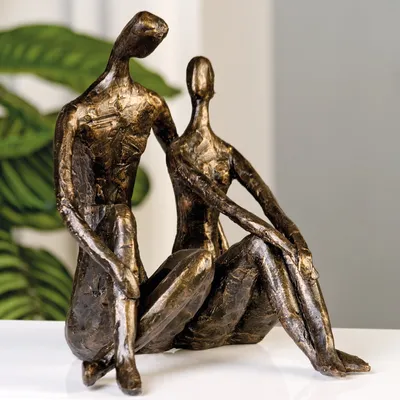 Produktbild von Casablanca Skulptur "Date" bronce,Poly,Höhe 25,5cm Breite 20cm 159773