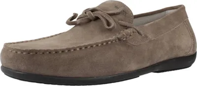 Produktbild von GEOX Slipper ASCANIO, Rauleder, Beige, Herren