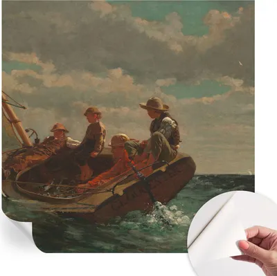 Produktbild von Selbstklebende Wandtapete - Dekorative Tapete für Wohnzimmer - Klebefolie für Wandbilder - Tapetenfolie für Wanddekoration - 250x250 cm - Seeexpedition