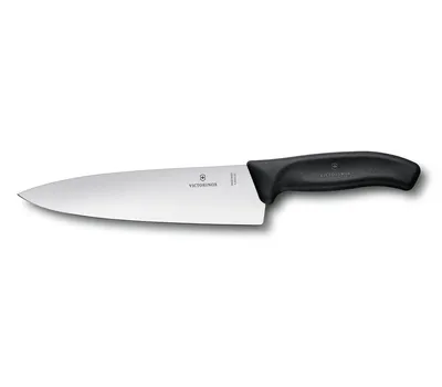 Produktbild von Victorinox SwissClassic Tranchiermesserextra breit20cmschwarzauf Blister