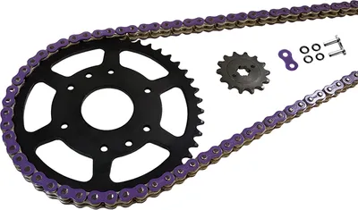 Produktbild von Kettensatz EK-Chain 525 MVXZ-2 für Kawasaki ZX7R Farbe Violett