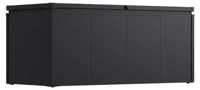 Produktbild von Weide Noble Gartenbox 830 L | Aufbewahrungsbox aus Stahl | Anthrazit