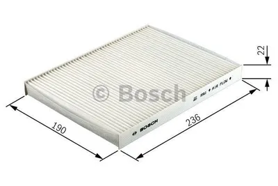 Produktbild von Bosch Filter, Innenraumluft  1 987 432 415