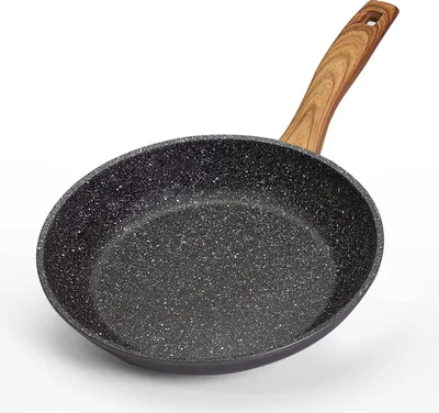 Immagine prodotto di STONELINE® Padella 28 cm | senza coperchio - aspetto legno